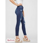 Жіночі Джинси GUESS Factory (Everlee Mid-Rise Distressed Ankle Skinny Jeans) 63300-01 Темний Destroy WПопелясто-Сірий