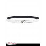 Жіночий Ремінь GUESS (Skinny Reversible Quattro G Logo Belt) 64610-01 Чорна Мийка
