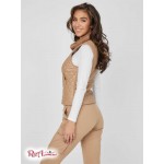Жіночий Жилет GUESS Factory (Lars Quilted Faux-Leather Vest) 57100-01 Wet Пісок Жіночий Жилет GUESS Factory (Lars Quilted Faux-Leather Vest) 57100-01 Wet Пісок