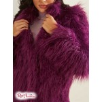 Женское Пальто GUESS (Maurizia Shaggy Faux-Fur Coat) 58840-01 Night Пурпурный Женское Пальто GUESS (Maurizia Shaggy Faux-Fur Coat) 58840-01 Night Пурпурный
