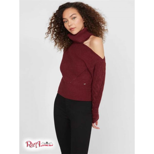 Женская Водолазка GUESS Factory (Gali Turtleneck Sweater) 57300-01 Mystic Wine