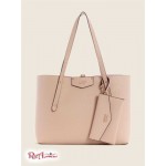 Женская Таут Сумка GUESS (Eco Brenton Tote) 64910-01 Синий Magic N/Chvr W/Rnst