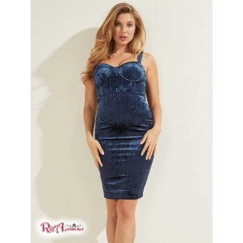 Жіноче Сукня (Gianna Velour Dress) 64520-01 Синій Lily
