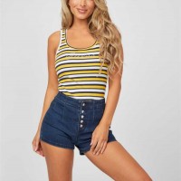 Жіночий Танк (Lexi Striped Tank) 57670-01 Багатий Жовтий Мульти