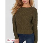 Женский Свитер GUESS Factory (Haley Cable Knit Sweater) 63200-01 Dusty Sage