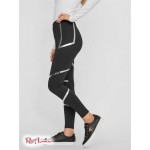 Жіночі Легінси GUESS Factory (Odette Leggings) 63460-01 Реактивний Чорний / Срібний
