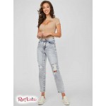 Жіночий Топ GUESS Factory (Eagana Zip-Front Top) 57410-01 Doeskin