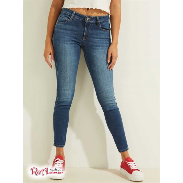 Женские Джинсы GUESS (Sexy Curve Mid-Rise Skinny Jeans) 32070-01 Saville WПепельно-Серый