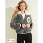 Жіночий Бомбер GUESS (Fiorella Faux-Fur Bomber) 64950-01 Синій Сірий/Off Білий Combo Жіночий Бомбер GUESS (Fiorella Faux-Fur Bomber) 64950-01 Синій Сірий/Off Білий Combo