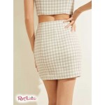 Женская Юбка GUESS (Bella Tweed Skirt) 64420-01 Серый Жемчужный Мульти