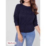 Женский Свитер GUESS Factory (Eireen Logo Sweater) 57620-01 Синий Jam