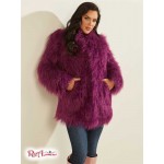 Женское Пальто GUESS (Maurizia Shaggy Faux-Fur Coat) 58840-01 Night Пурпурный Женское Пальто GUESS (Maurizia Shaggy Faux-Fur Coat) 58840-01 Night Пурпурный