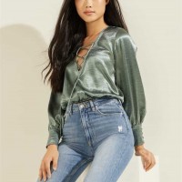 Жіночий Топ (Eco Tami Lace-Up Top) 64410-01 Пильний Тел