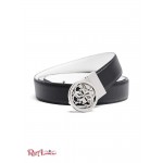 Жіночий Ремінь GUESS (Skinny Reversible Quattro G Logo Belt) 64610-01 Чорна Мийка
