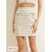 Женская Юбка (Bella Tweed Skirt) 64420-01 Серый Жемчужный Мульти