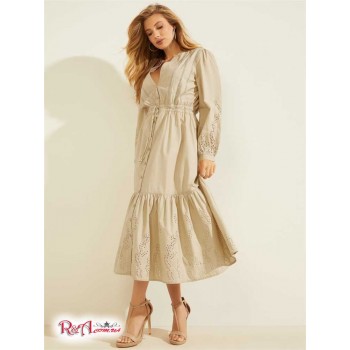 Жіноче Сукня (Natia Maxi Dress) 58900-01 Бежевий Blao Мульті