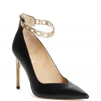 Жіноча Ланцюг (G-Chain Ankle Strap Pumps) 59910-01 Чорний