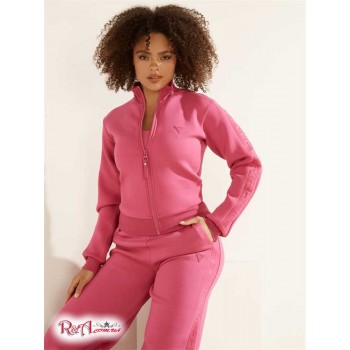 Жіноча Куртка (Cropped Scuba Logo Zip-up Jacket) 64480-01 Purple Dragonfruit