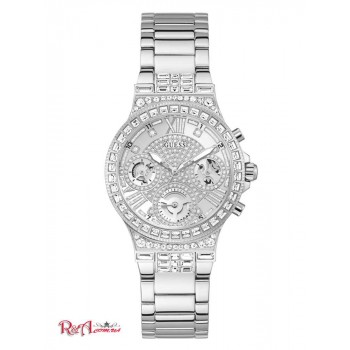 Жіночий Годинник (Silver-Tone and Rhinestone Multifunction Watch) 60030-01 Multi