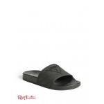 Женские Сандалии GUESS Factory (Veronica Quilted Slide Sandals) 63510-01 Черный