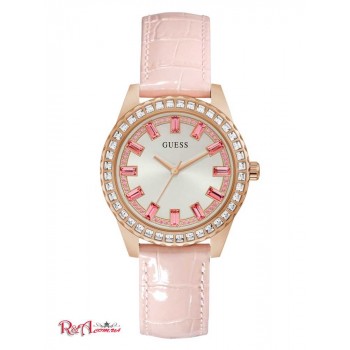 Жіночий Годинник (Pink Rhinestone Analog Watch) 60100-01 Multi