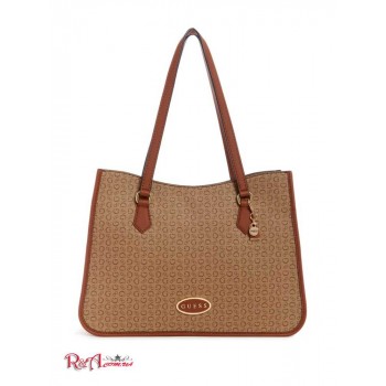 Женская Таут Сумка (Rosette Tote) 64170-01 Mocha Multi