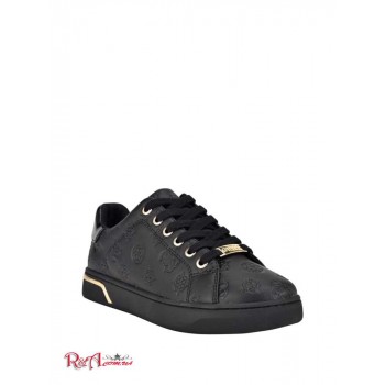 Жіночі Снікерси (Rollin Debossed Low-Top Sneakers) 56100-01 Чорний Мульті