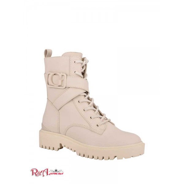 Женские Ботинки GUESS (Orana Combat Booties) 59930-01 Слоновая Кость