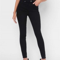 Жіночі Джинси (Tamara High-Rise Skinny Jeans) 36920-01 Чорна Мийка