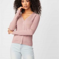 Жіночий Светр (Jovani Snap-Button Sweater) 36720-01 Рожевий Фіолетовий