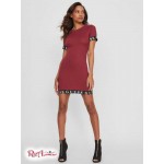 Жіноче Сукня GUESS Factory (Brea Logo Tape Dress) 57380-01 Wine