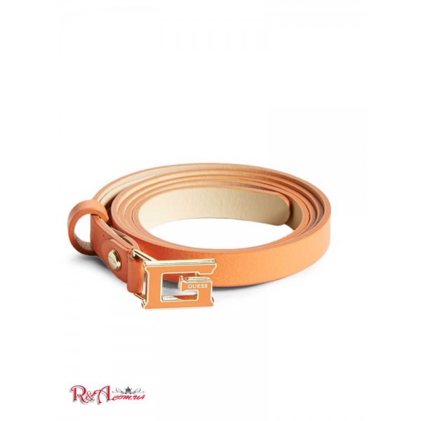 Жіночий Ремінь GUESS (Gina G-Buckle Belt) 64670-01 Апельсин