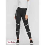 Жіночі Легінси GUESS Factory (Odette Leggings) 63460-01 Реактивний Чорний / Срібний