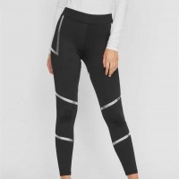 Женские Леггинсы (Odette Leggings) 63460-01 Реактивний Черный / Серебряный