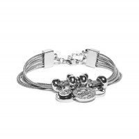 Жіночий Браслет (Silver-Tone Charm Bracelet) 63640-01 Срібло
