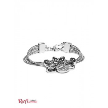 Жіночий Браслет (Silver-Tone Charm Bracelet) 63640-01 Срібло