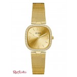 Женские Часы GUESS (Gold-Tone Mesh Analog Watch) 60010-01 Multi