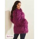 Женское Пальто GUESS (Maurizia Shaggy Faux-Fur Coat) 58840-01 Night Пурпурный Женское Пальто GUESS (Maurizia Shaggy Faux-Fur Coat) 58840-01 Night Пурпурный