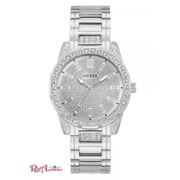 Женские Часы GUESS Factory (Silver-Tone Rhinestone Analog Watch) 57961-01 Нет Цвета Женские Часы GUESS Factory (Silver-Tone Rhinestone Analog Watch) 57961-01 Нет Цвета