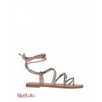 Женские Сандалии GUESS (Cristen Lace-Up Flat Sandals) 56151-01 Черный Мульти