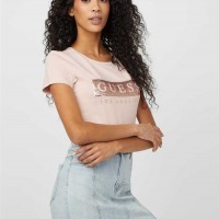 Жіноча Футболка (Steel Sequin and Rhinestone Tee) 63501-01 Рожевий Gloss