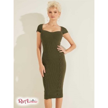 Жіноче Сукня (Margot Ribbed Dress) 58891-01 Оливковий Morning