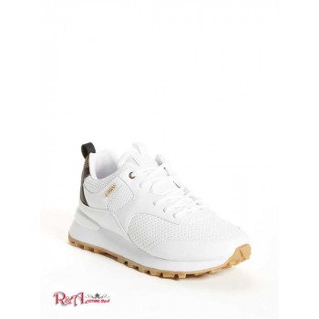 Жіночі Снікерси (Selvie Perforated Sneakers) 64581-01 Білий Graffiti