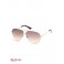 Жіночі Сонцезахисні Окуляри (Rhinestone Logo Aviator Sunglasses) 63631-01 Tortoise