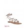 Женские Сандалии (Cristen Lace-Up Flat Sandals) 56151-01 Черный Мульти