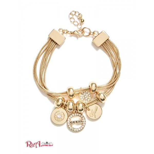 Жіночий Браслет GUESS Factory (Gold-Tone Charm Bracelet) 63601-01 Золото