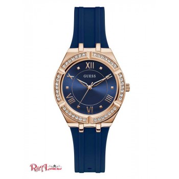 Жіночий Годинник (Blue Silicone Analog Watch) 56231-01 Multi