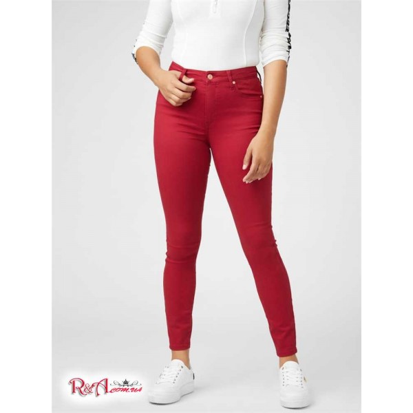 Жіночі Джинси GUESS Factory (Tamara High-Rise Skinny Jeans) 57821-01 Буряковий Сік Червоний