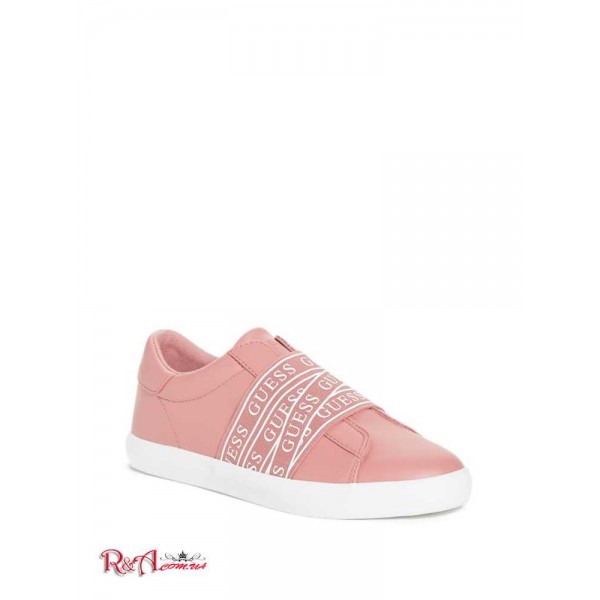 Женские Сникерсы GUESS Factory (Madyson Logo Slip-On Sneakers) 63531-01 Светлый Розовый