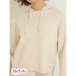 Жіноче Худі GUESS (Reeda Wool-Blend Shimmer Hoodie) 58751-01 Кремовий Білий Мульті